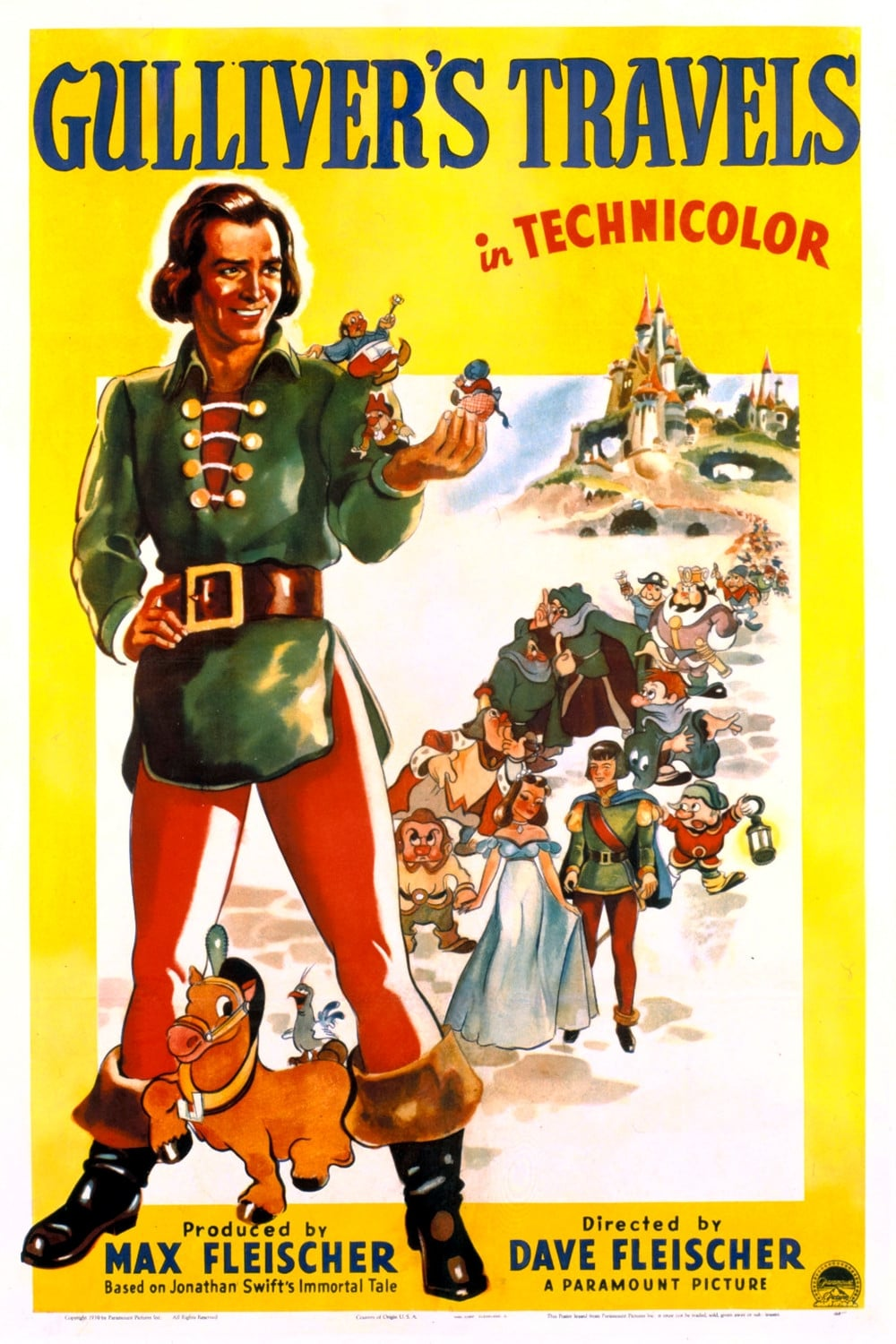 Fil poster for Gullivers Travels